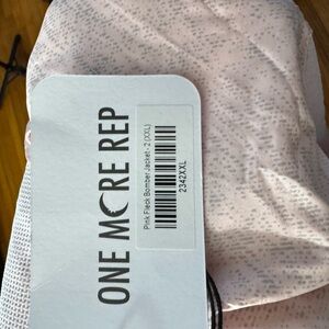 Zyia Pink Fleck Bomber Jacket